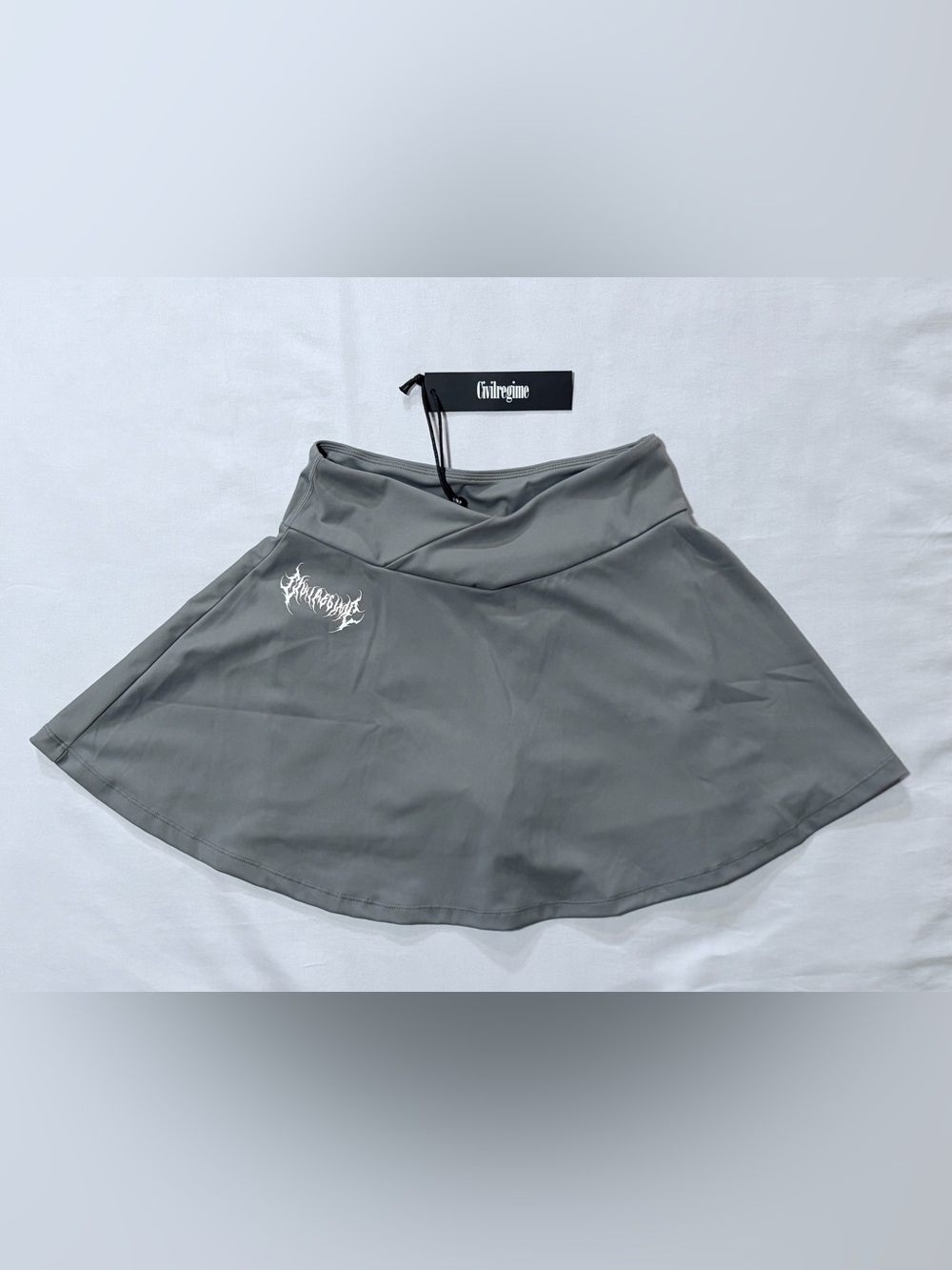 Civil Regime Metal Core Energy Skort Grey Small